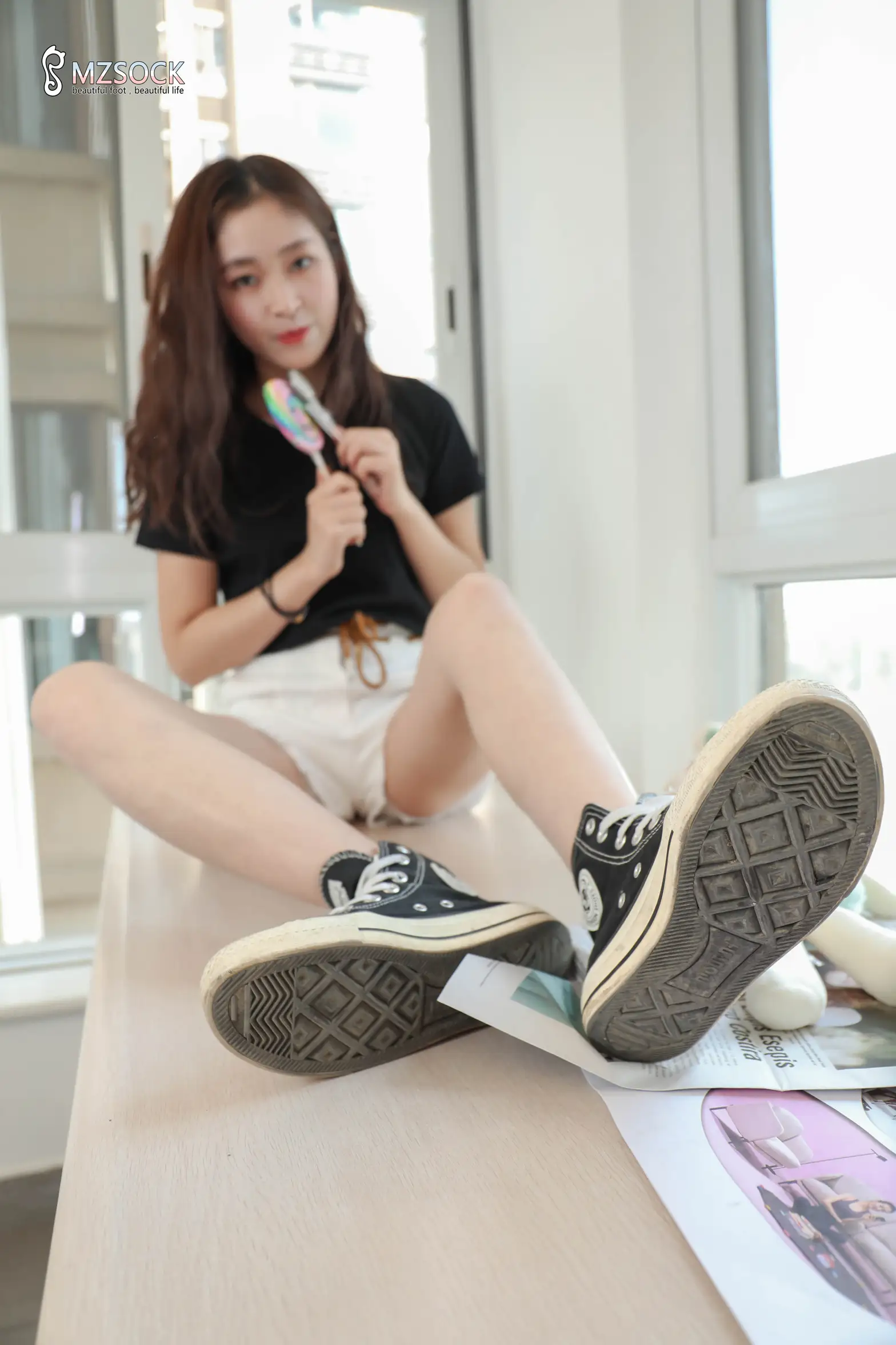 [Mzsock] Love beautiful feet NO.167 Qiqi#[74P]-13