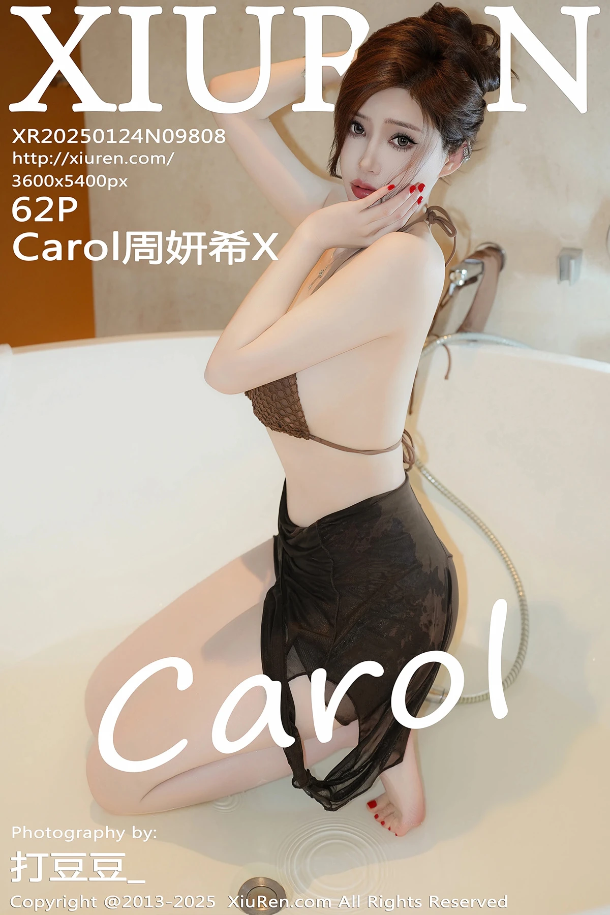 [XiuRen] 2025.01.24 No.9808 Carol Zhou Yanxi x#[63P]-1