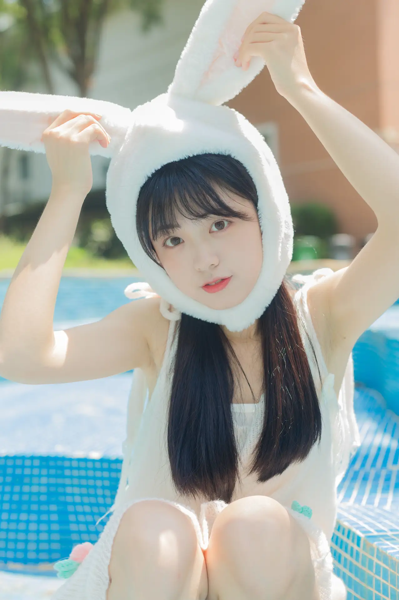 [YITUYU] 2022.07.09 Vol.1429 – Rabbit in the Summer Pool Cute bubbles#[36P]-36