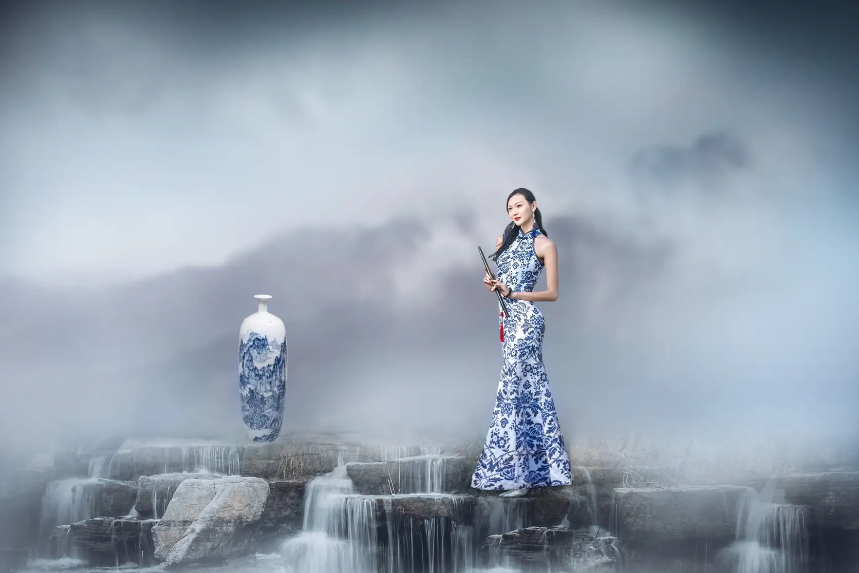 [YITUYU] 2021.10.29 Vol.403 – Blue and white porcelain Hao Xinru#[22P]-11